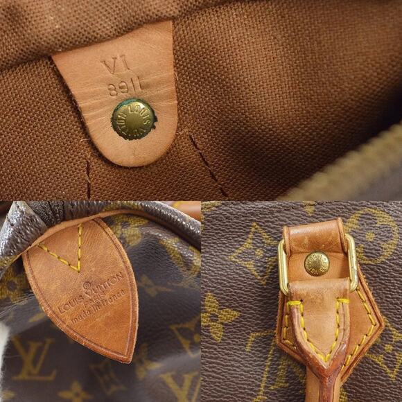 AUTHENTIC LOUIS VUITTON SPEEDY 30 HANDBAG PURSE MONOGRAM CANVAS VI8911 W/PADLOCK - Picture 15 of 16